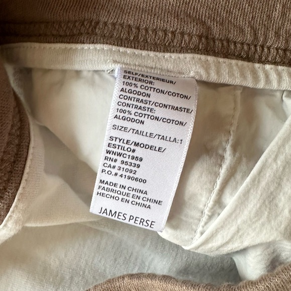 James Perse Camo Jogger Pants Women Sz 1 - Picture 6 of 7